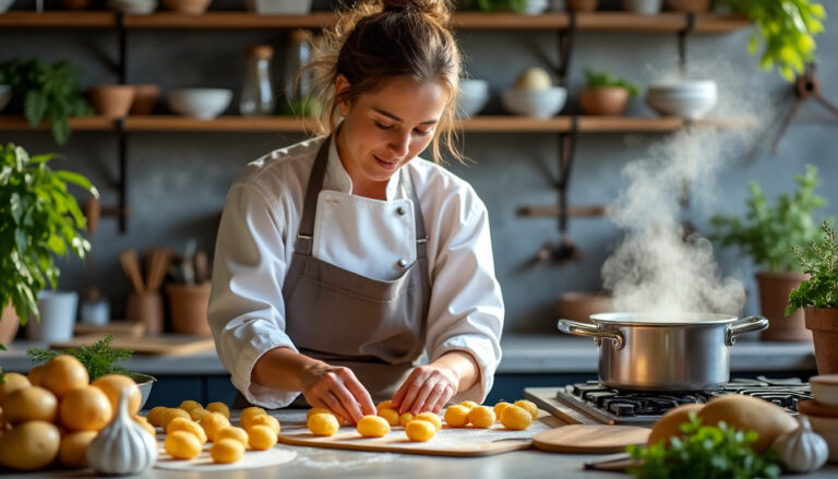 découvrez la recette innovante de croquettes d'aligot par la ruthénoise julie latieule-maunas. fusion parfaite de tradition et de modernité, ces délicieuses croquettes raviront vos papilles et ajouteront une touche gourmande à vos repas.